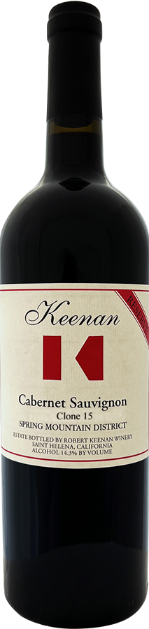 Bottleshot Keenan Cabernet Sauvignon Clone 15