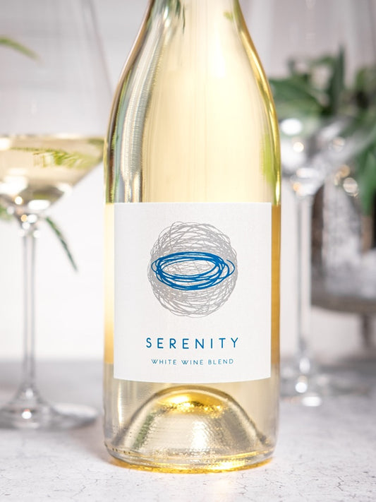 Beauty Image of Serenity White Wine Blend Brassfield Estate CORE Wines