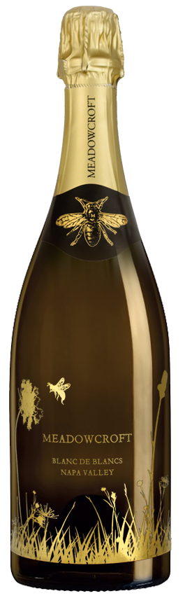 CORE Wines Bottleshot von Meadowcroft Sparkling Blanc de Blancs Schaumwein