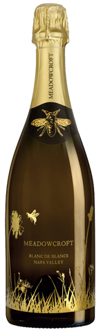 CORE Wines Bottleshot von Meadowcroft Sparkling Blanc de Blancs Schaumwein