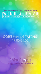Wine & Rave Shiny People CORE Wines