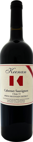 Bottleshot Keenan Cabernet Sauvignon Clone 15