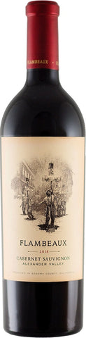 Bottleshot Cabernet Sauvignon Alexander Valley Flambeaux CORE Wines